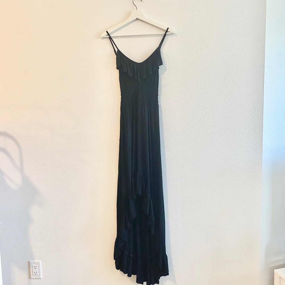 Express Ruffle Front Maxi Dress - Picture 4 of 7